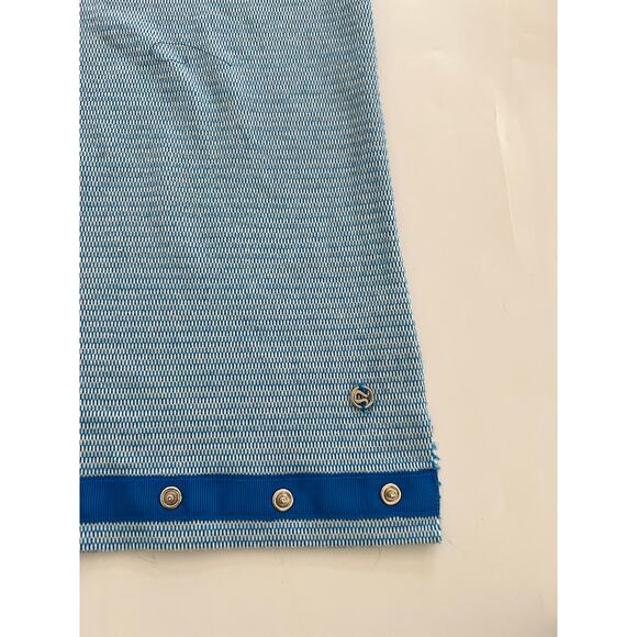 Lululemon Blue Striped Vinyasa Button Scarf Wrap One Size - Picture 9 of 16